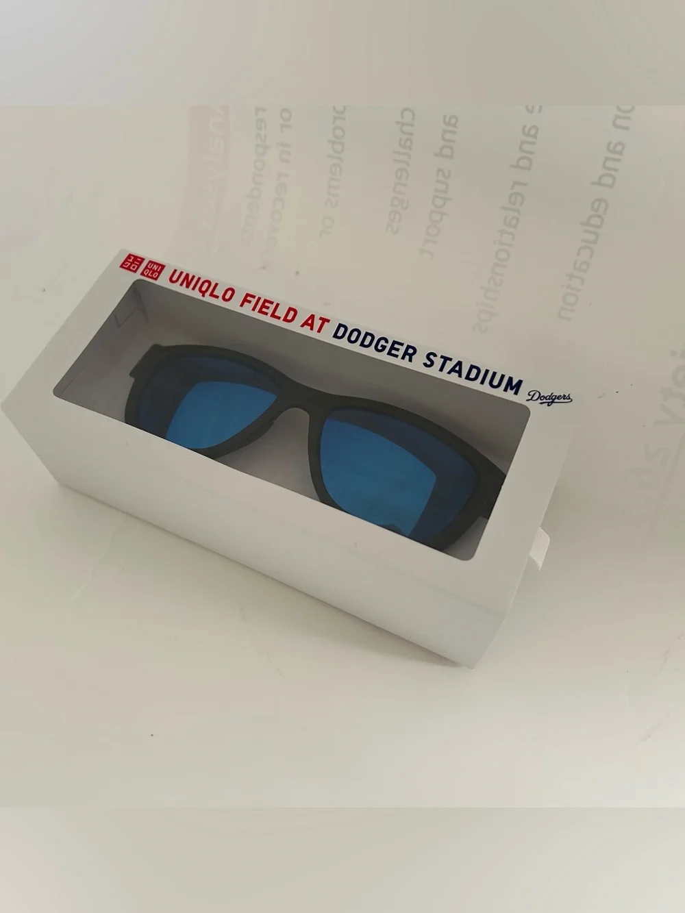 Dodgers Blue Mirrored Lens Sunglasses